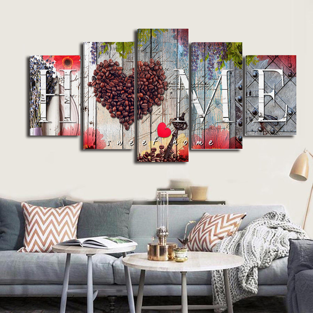 Home sweet home decoration board
